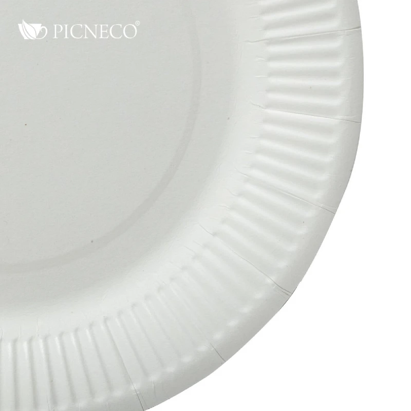 товар Тарелка картонная, c ламинацией, d=230 мм, белая BPL013